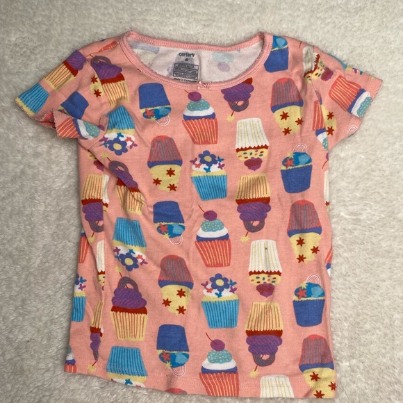 Carter’s girls PJ set size 6 - Picture 3 of 5